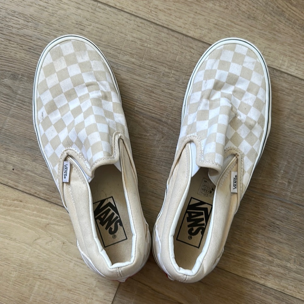 Checkered vans
